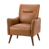Clara Vegan Leather Armchair