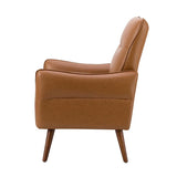 Clara Vegan Leather Armchair