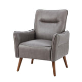 Clara Vegan Leather Armchair