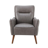 Clara Vegan Leather Armchair