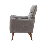 Clara Vegan Leather Armchair