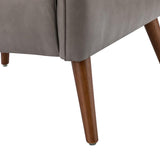 Clara Vegan Leather Armchair