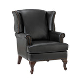 Wilhelm Genuine Leather Armchair