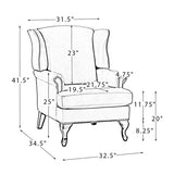 Wilhelm Genuine Leather Armchair