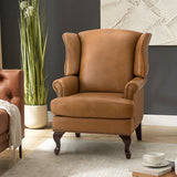 Wilhelm Genuine Leather Armchair