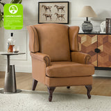 Wilhelm Genuine Leather Armchair