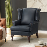 Wilhelm Genuine Leather Armchair