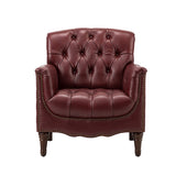 Enrique Genuine Leather Armchair