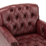 Enrique Genuine Leather Armchair