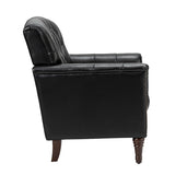 Enrique Genuine Leather Armchair