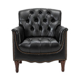 Enrique Genuine Leather Armchair