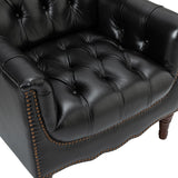Enrique Genuine Leather Armchair