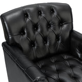 Enrique Genuine Leather Armchair