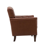 Enrique Genuine Leather Armchair