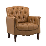 Enrique Genuine Leather Armchair