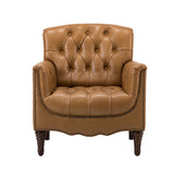 Enrique Genuine Leather Armchair