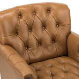 Enrique Genuine Leather Armchair