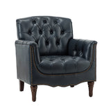 Enrique Genuine Leather Armchair
