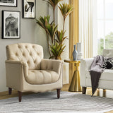 Enrique Genuine Leather Armchair