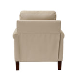 Raimund Genuine Leather Armchair BEIGE