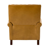 Raymond Genuine Leather Armchair CAMEL
