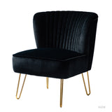 Eloisa Side Chair BLACK
