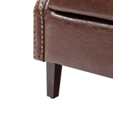 Luna Faux Leather Armchair
