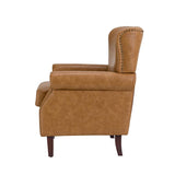 Luna Faux Leather Armchair