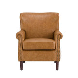 Luna Faux Leather Armchair