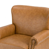 Luna Faux Leather Armchair