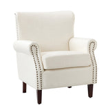 Luna Faux Leather Armchair