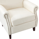 Luna Faux Leather Armchair