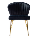 Luna Side Chair BLACK