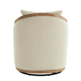 Paul Jess Farmhouse Swivel Chair IVORY