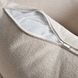 Sara Armchair with Slipcover & Box-pleated Skirt