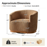 Alva Swivel Armchair