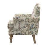 Raphael Farmhouse Armchair  with Wooden legs Accent Chair with Sturdy Frame(Optional Types)