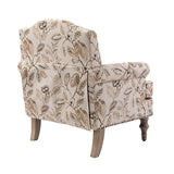 Raphael Farmhouse Armchair  with Wooden legs Accent Chair with Sturdy Frame(Optional Types)