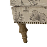 Raphael Farmhouse Armchair  with Wooden legs Accent Chair with Sturdy Frame(Optional Types)