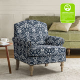 Raphael Farmhouse Armchair  with Wooden legs Accent Chair with Sturdy Frame(Optional Types)