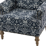 Raphael Farmhouse Armchair  with Wooden legs Accent Chair with Sturdy Frame(Optional Types)