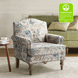Raphael Farmhouse Armchair  with Wooden legs Accent Chair with Sturdy Frame(Optional Types)