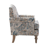 Raphael Farmhouse Armchair  with Wooden legs Accent Chair with Sturdy Frame(Optional Types)