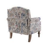 Raphael Farmhouse Armchair  with Wooden legs Accent Chair with Sturdy Frame(Optional Types)