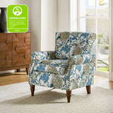 Artemisa Modern Floral Pattern Upholstered Armchair