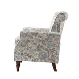 Artemisa Modern Floral Pattern Upholstered Armchair