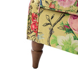 Artemisa Modern Floral Pattern Upholstered Armchair