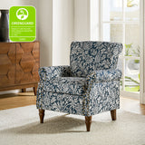 Artemisa Modern Floral Pattern Upholstered Armchair
