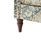 Artemisa Modern Floral Pattern Upholstered Armchair