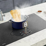 CIARRA 36 Inch Built-in Induction Cooktop 5 Booster Burners with 2 Flex Zone CABIH365BFF-S